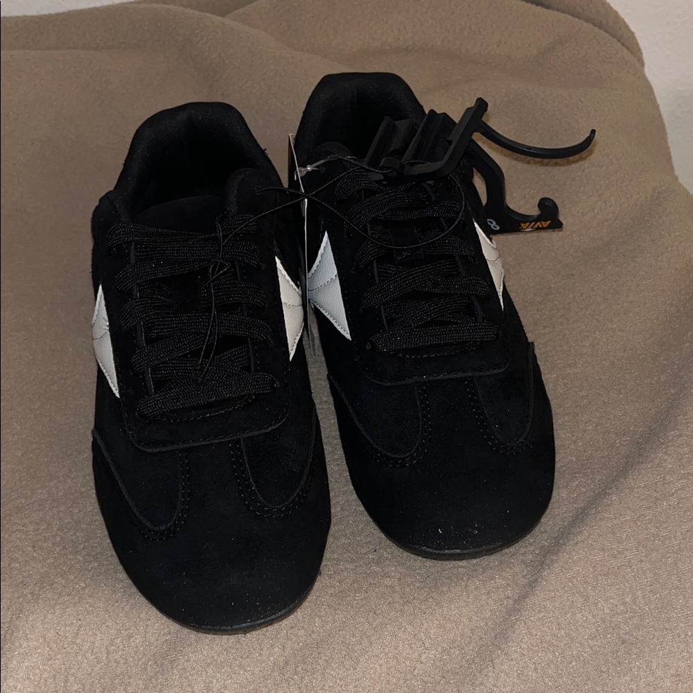 Black and White Athletic Sneakers